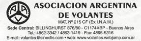 Asociaci�n Argentina de Volantes